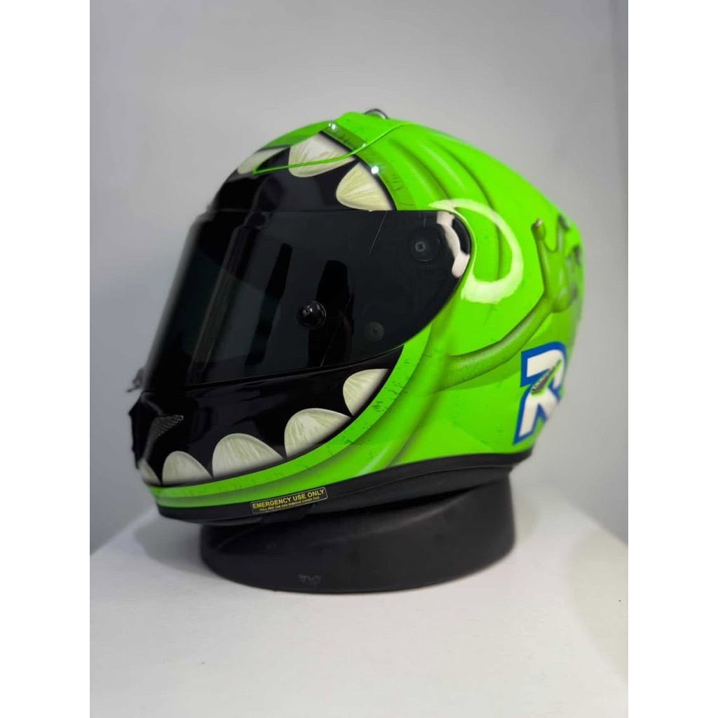 hjc rpha 11 pro mike wazowski size M