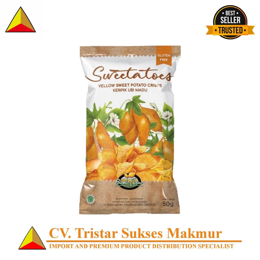 

BIONIC FARM SWEETATOES KERIPIK UBI MADU 50g