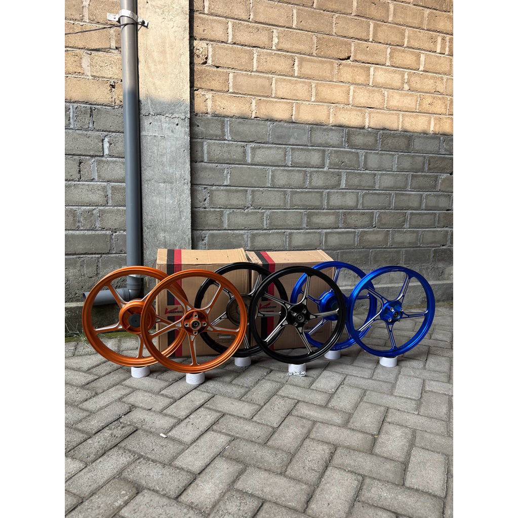 VELG ENKEI VROSSI VELK ROSSI COPY ENKEI 160/185 140/160 RING 17 JUPITER FIZ R SUPRA KHARISMA ORIGINA