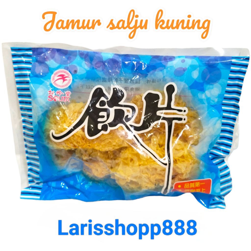 

jamur putih salju / jamur salju tanpa pemutih / peach gum / 100 gram /ls