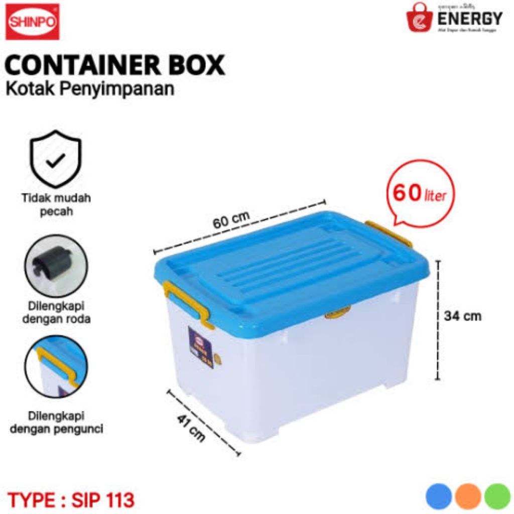 SHINPO BOX CONTAINER CB 60 STACK