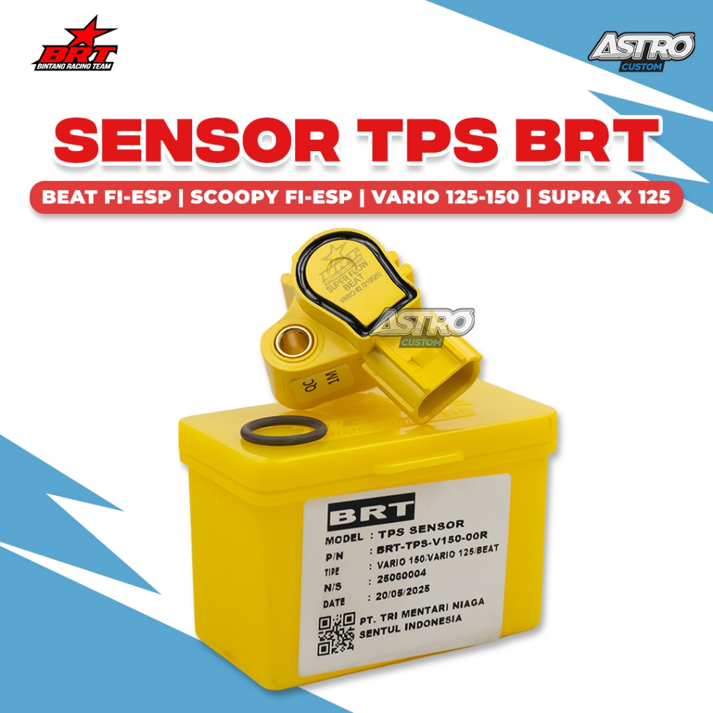 Sensor TPS BRT Vario 125 Vario 150 Beat Fi ESP Scoopy Fi ESP Vario 110 Fi ESP Supra X 125 Fi Blade