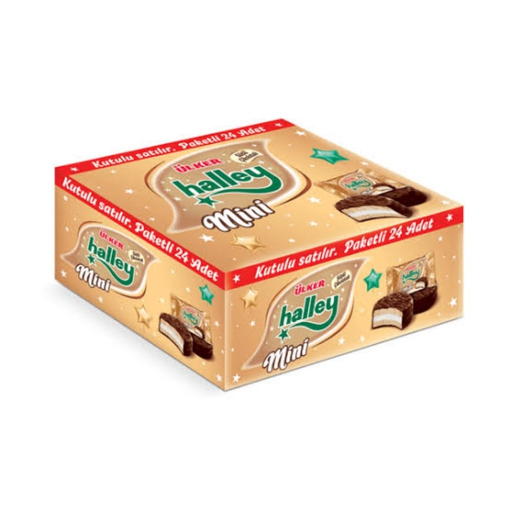 

Cokelat Ulker halley mini choco pie