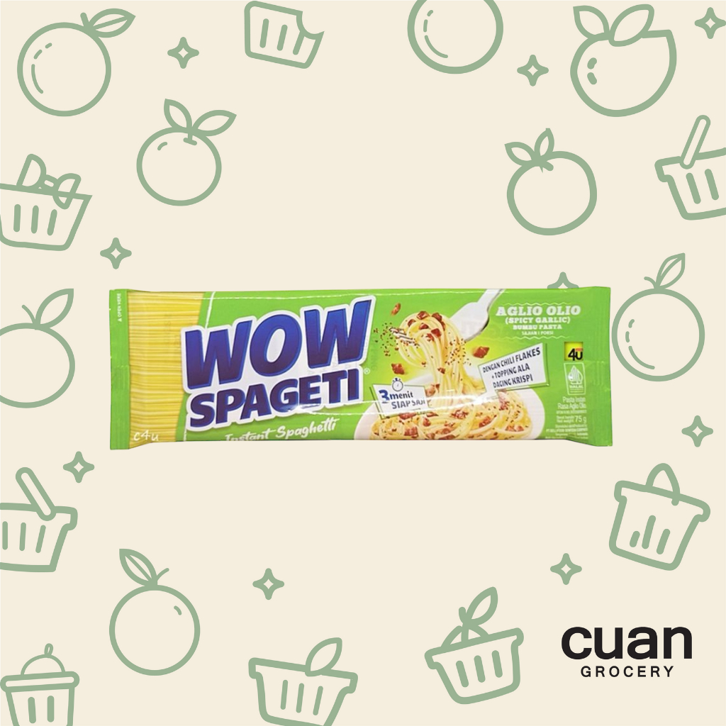 

WOW Spageti Sachet Aglio olio 75gr