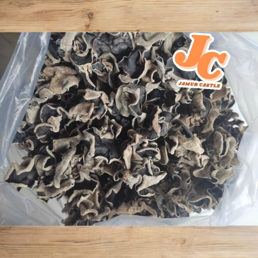 

Jamur Kuping Kering 1000 Gram Kualitas Super Grade A