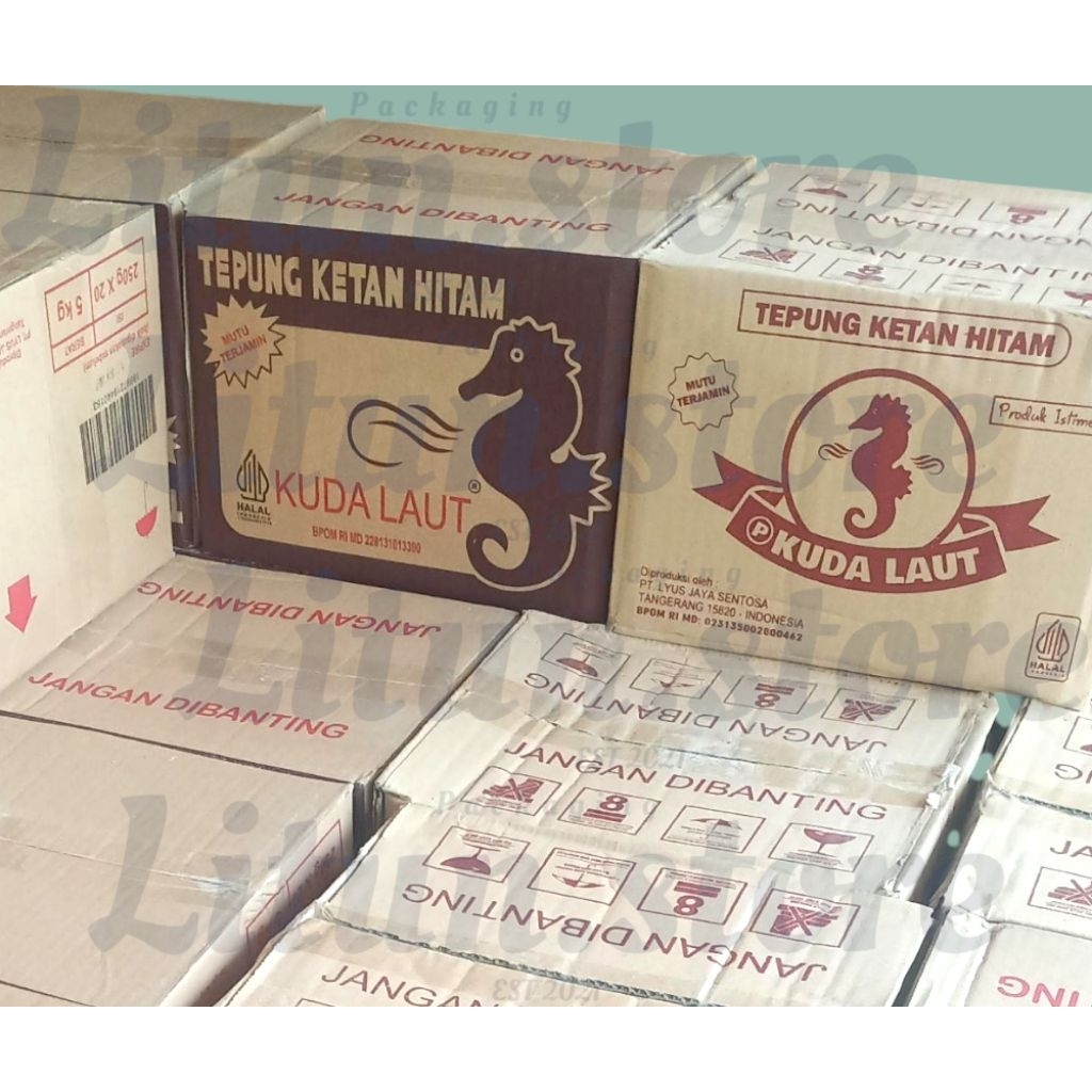 

[HARGA 1 DUS LEBIH MURAH] TEPUNG KETAN HITAM KUDA LAUT 250 GRAM BERKUALITAS 1 DUS 5 KG