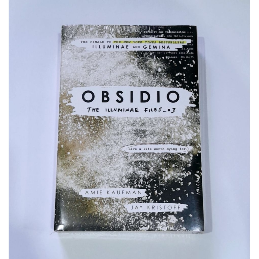 Novel Obsidio - Amie Kaufman - Novel Illuminae - Novel Gemina