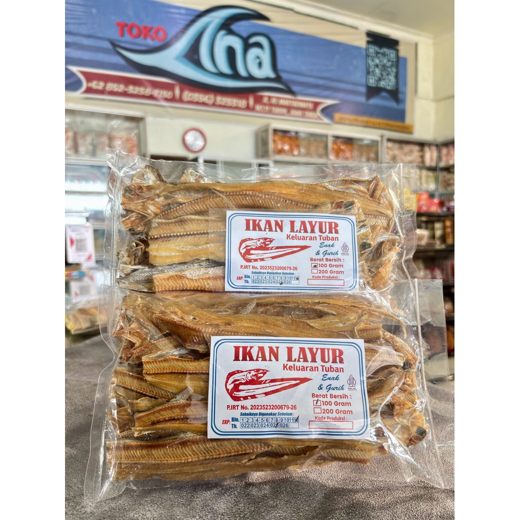 

IKAN LAYUR KERING 100gr