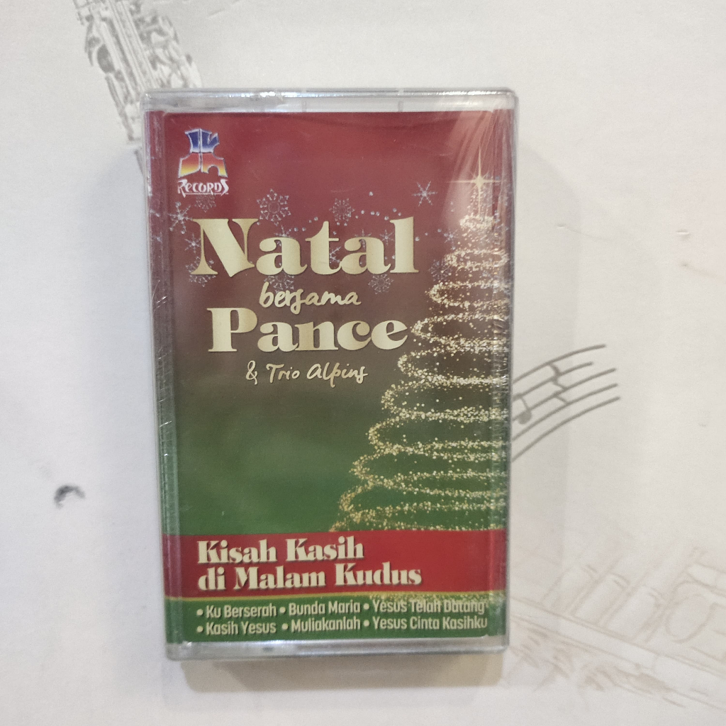Kaset Natal Bersama Pance & Trio Alpins