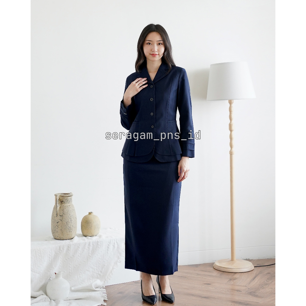 Blazer Wanita / Baju PDH PNS Wanita / Seragam Pemda Wanita / Baju PNS Wanita / Blazer PNS / Baju Gur