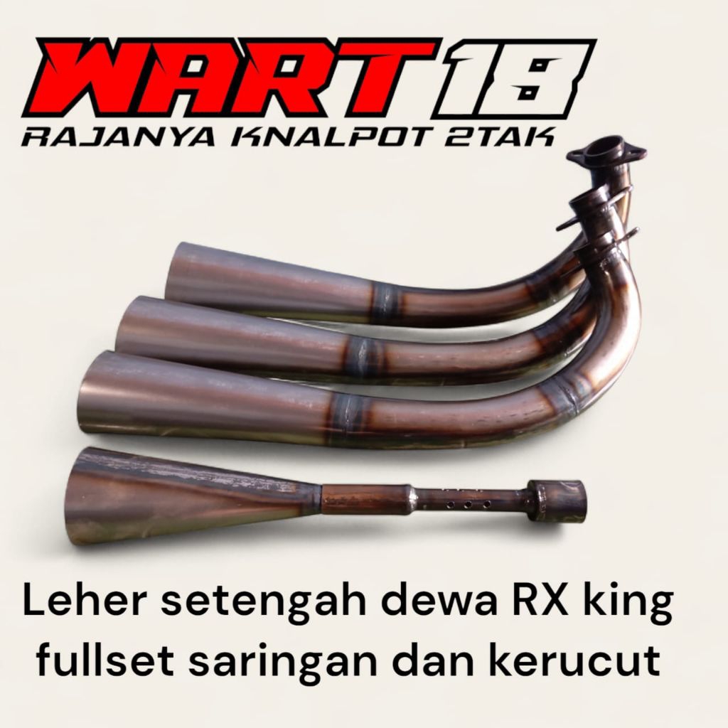 Leher knalpot setengah dewa RX king RX special promo diskon murah