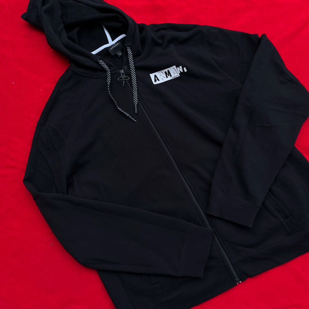 Armani Exchange Hoodie Black