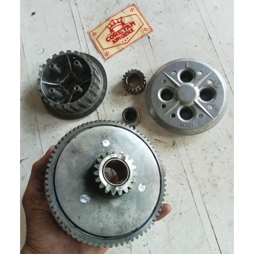 RONGSEL / RUMAH KOPLING / HOUSE KOPLING RX KING ORIGINAL COPOTAN