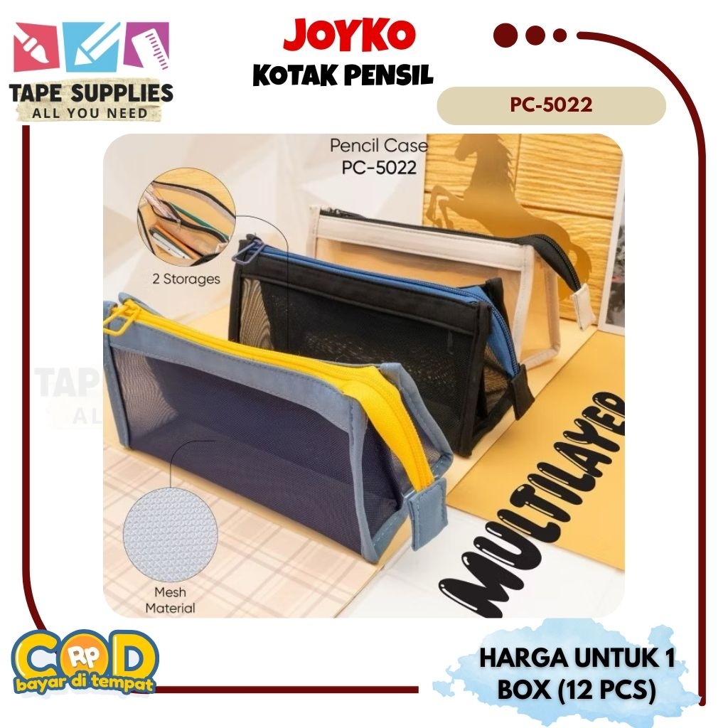 

(PREMIUM VERSION) KOTAK PENSIL JOYKO / PENCIL CASE-5022