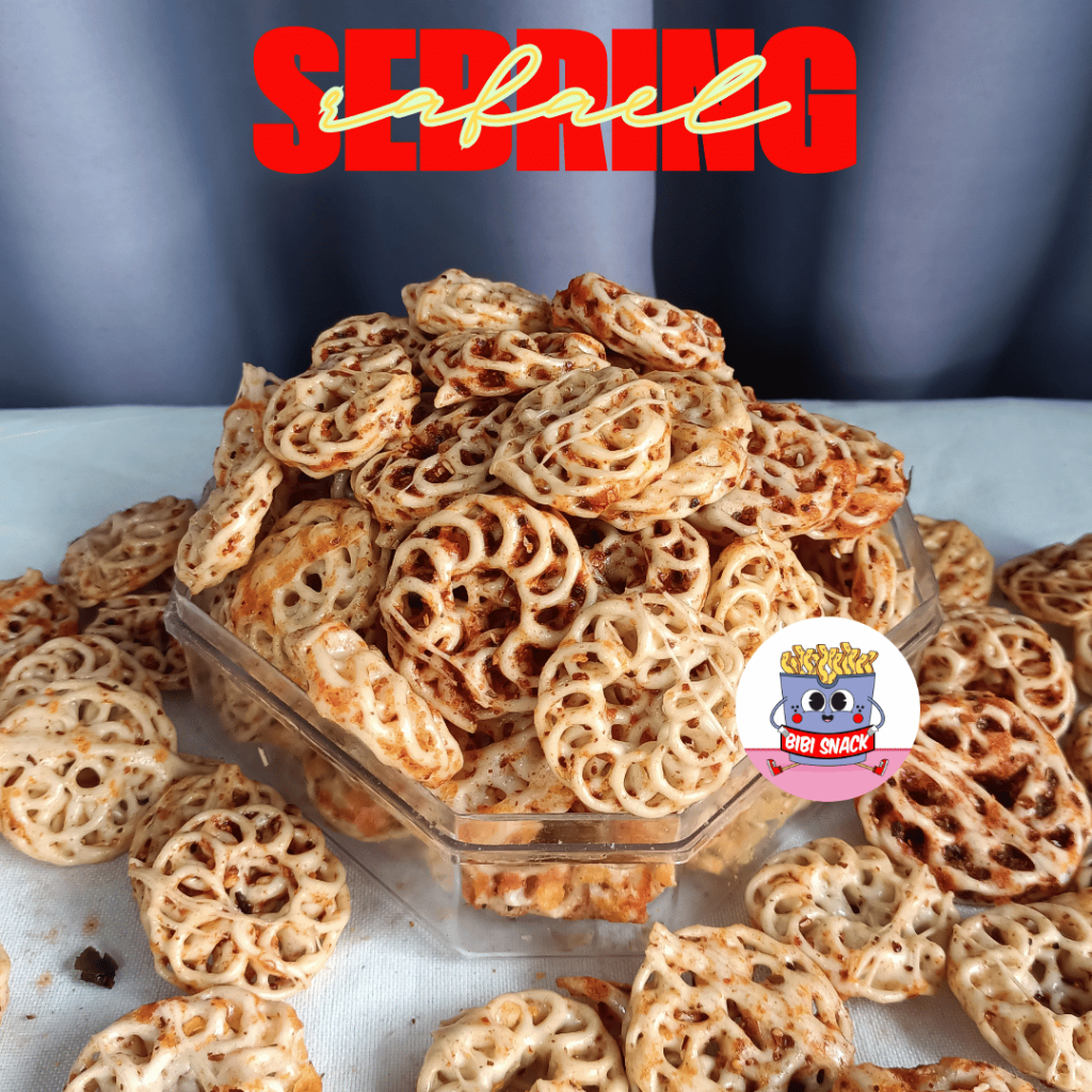 

Bibi Snack - Kerupuk Seblak Kering Rafael Pedas Daun Jeruk 500gr