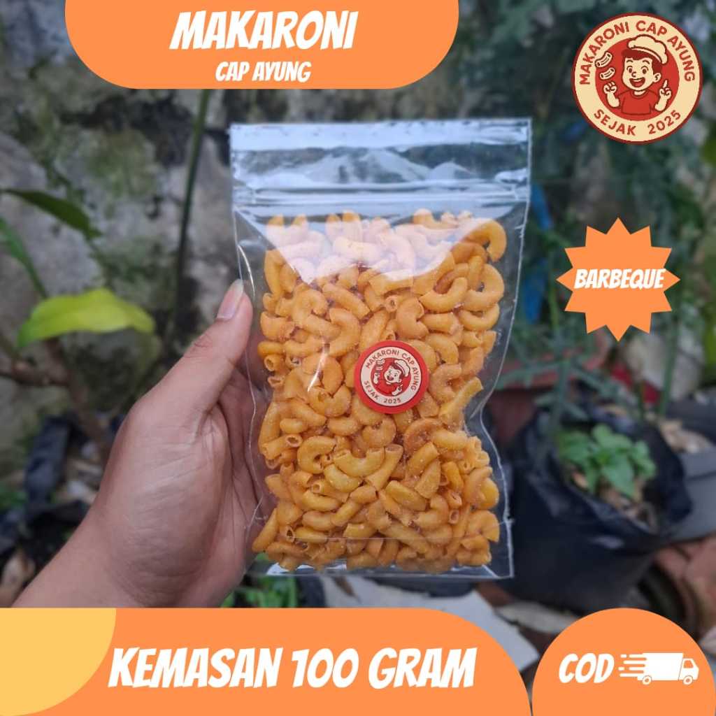 

MAKARONI RENYAH 100 Gram BBQ Keju Balado Jagung Manis Jagung Bakar Tasikmalaya