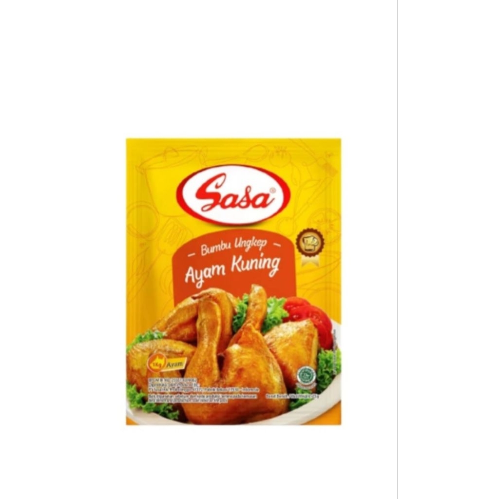 

sasa bumbu ungkep ayam kuning 25 gram