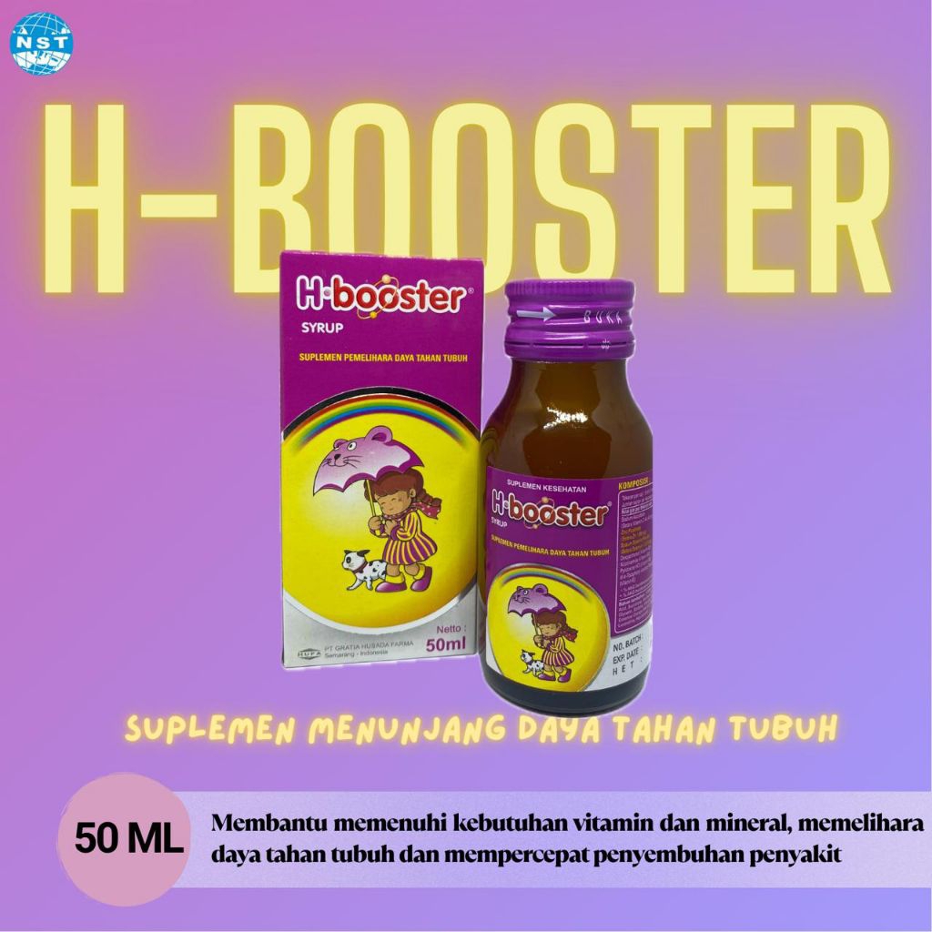 H-BOOSTER SYRUP 50 ML vitamin anak