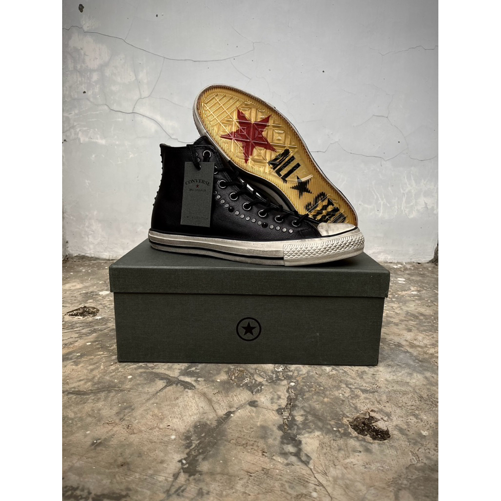 John Varvatos x Converse CT Leather Studded