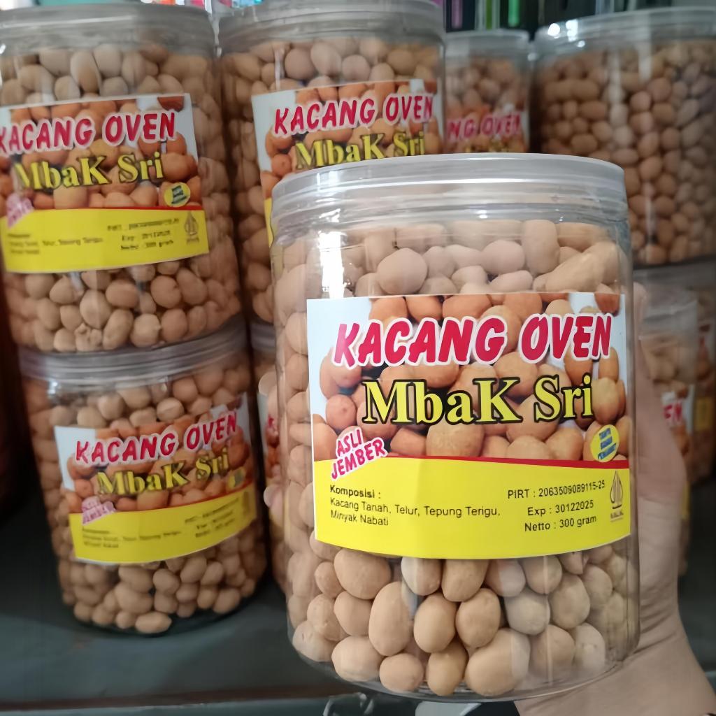 

KACANG OVEN MBAK SRI 300 GRAM - CAMILAN KACANG GURIH