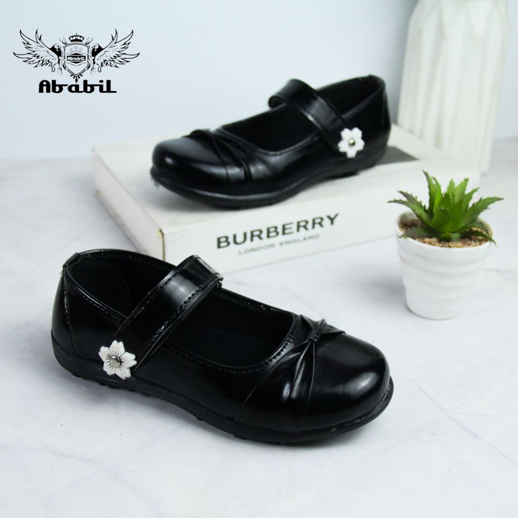sepatu sekolah anak perempuan pita sepatu pantofel anak perempuan PAUD,TK ,SD tercantik