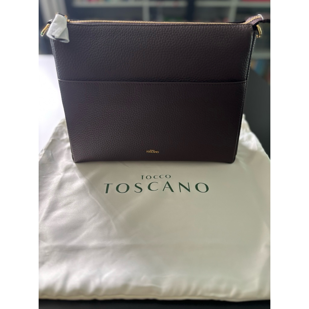 [READY STOCK] Tocco Toscano | Marlows Shoulder Bag | Dark Plum | Original
