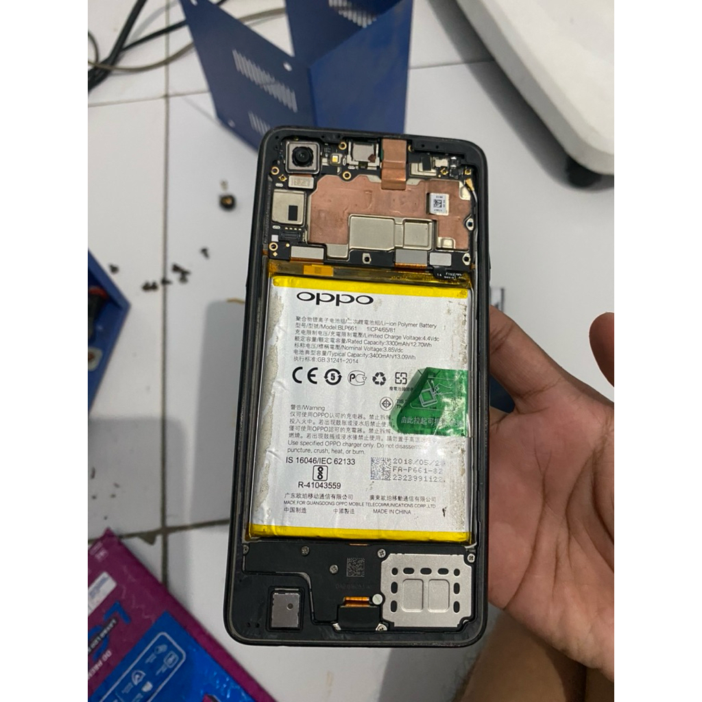 oppo f7 4/64 minus mentok logo