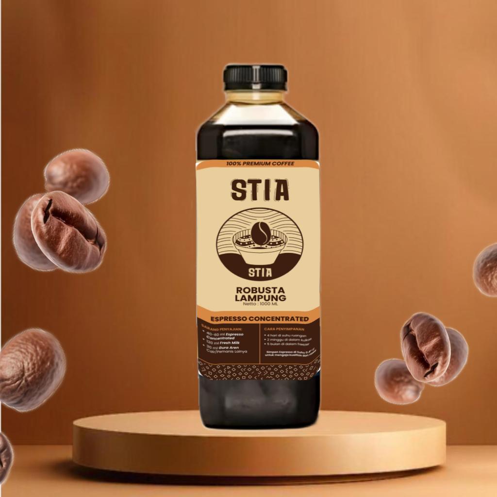 

STIA Espresso Concentrated - Espresso Cair 100% Pure Espresso 500ML & 1000ML