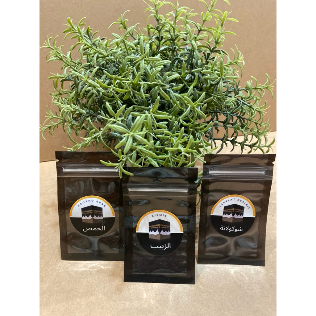 Plastik ziplock oleh oleh Mekkah