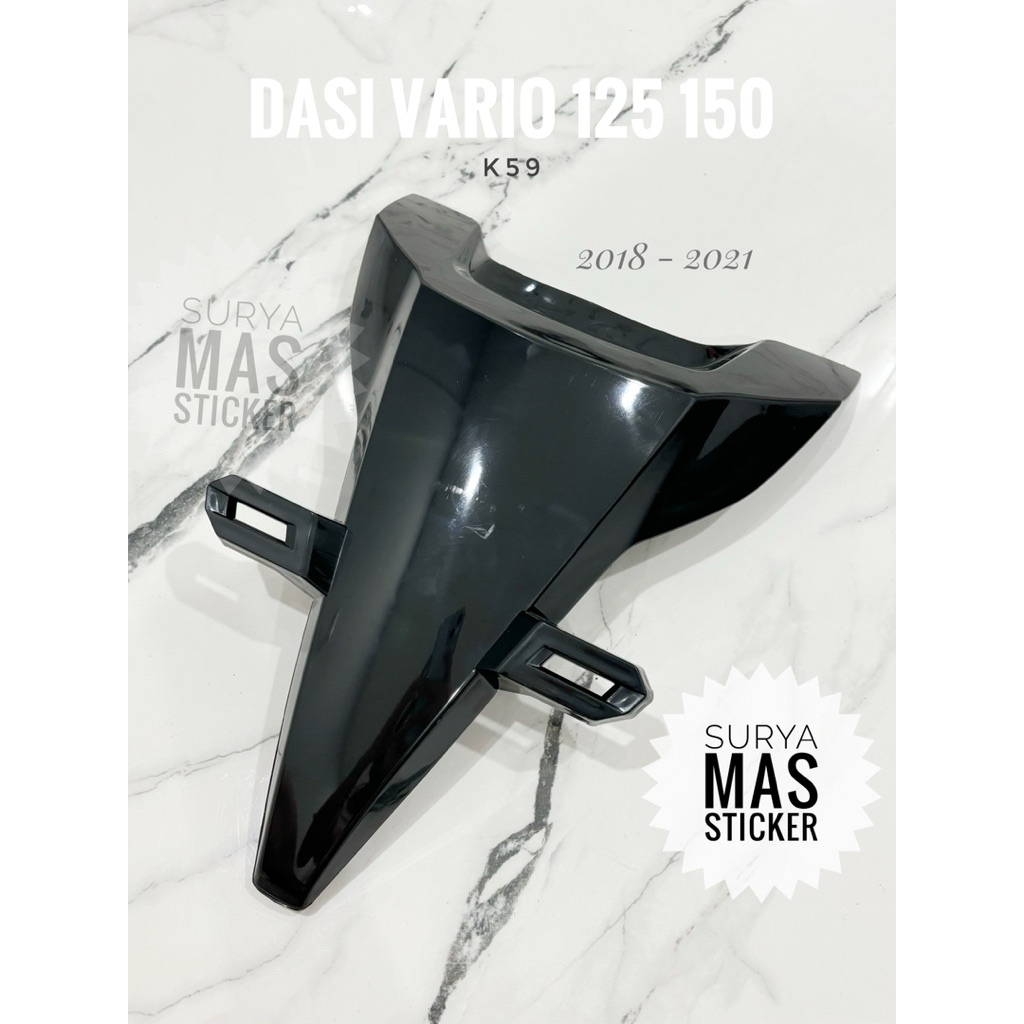 cover tameng dasi vario k59 125 150 2018 - 2021 panel motor