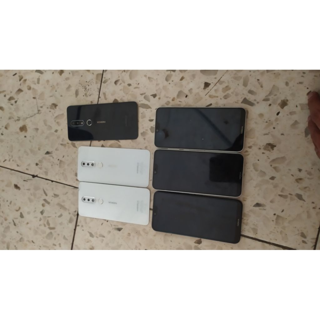 lcd original copotan nokia 6.1 plus