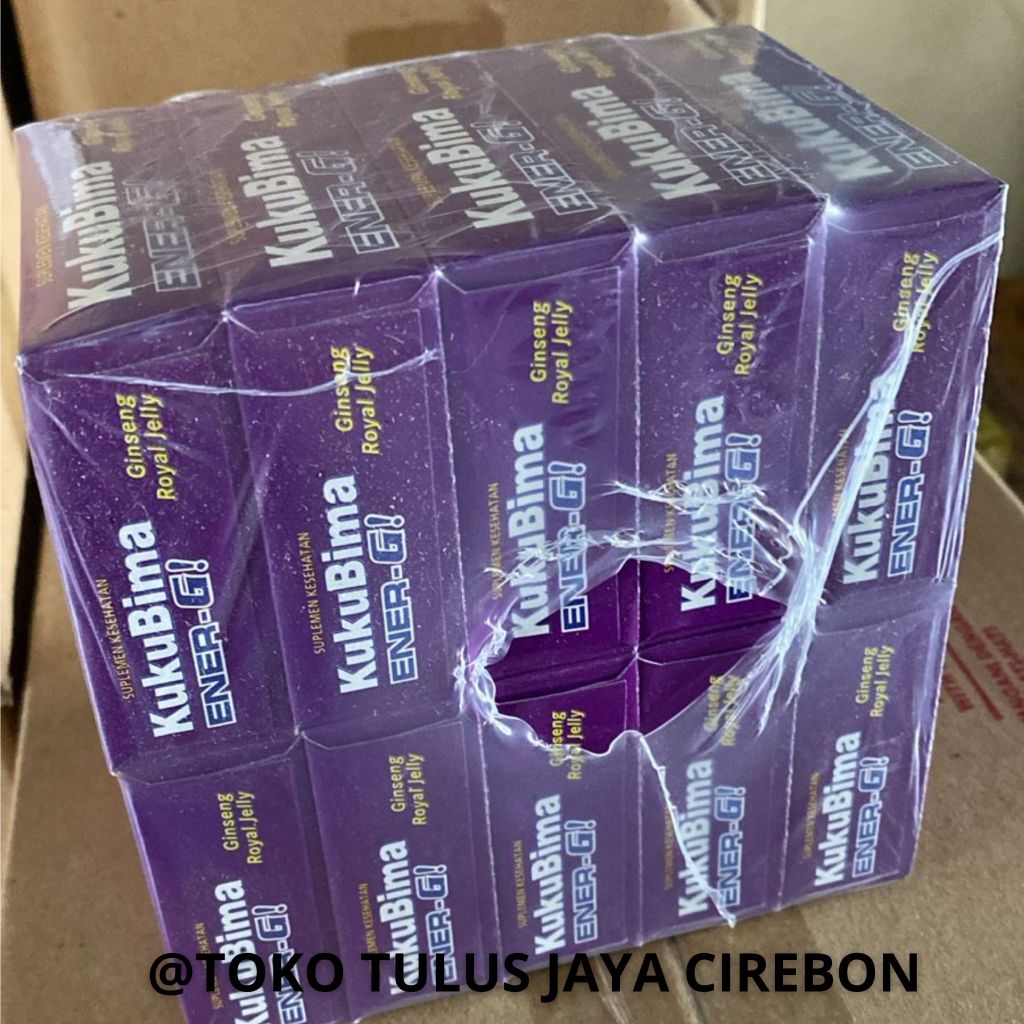 

Kuku Bima 1 slop 10 kotak (60 sachet) Anggur