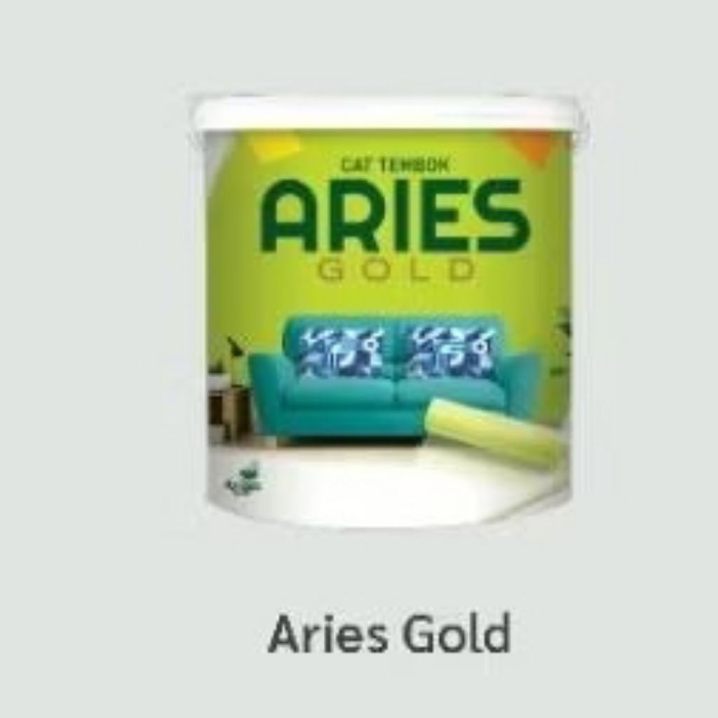 Cat tembok / cat plafond / cat aries gold 4,5kg