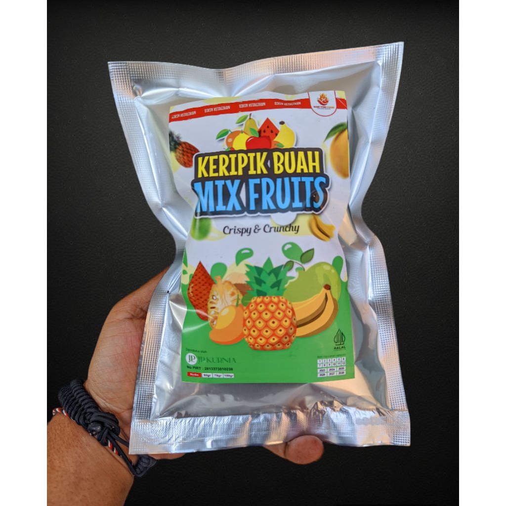 

keripik buah mix fruit 75gram