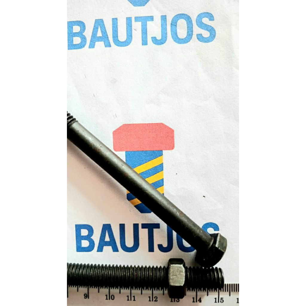 Baut NC 3/8 × 15cm / Kunci 14 Panjang 15cm