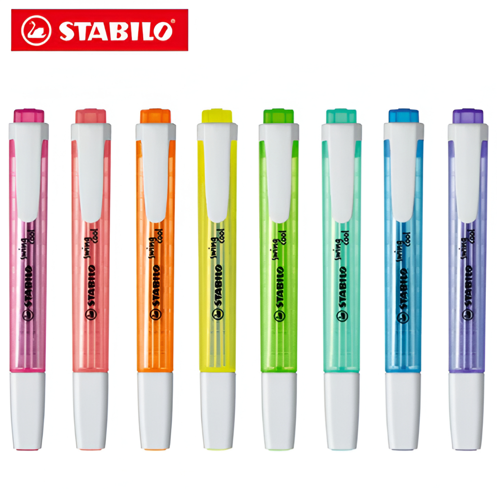 

STABILO swing cool Original Highlighter Penanda Berwarna Bentuk Slim - Highlighter Stabilo