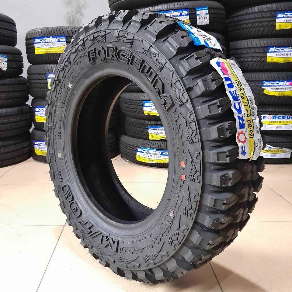 Ban cangkul ring 13 ban mobil carry 165/80 r13 bunga tahu forceum m/t 165 80 R13