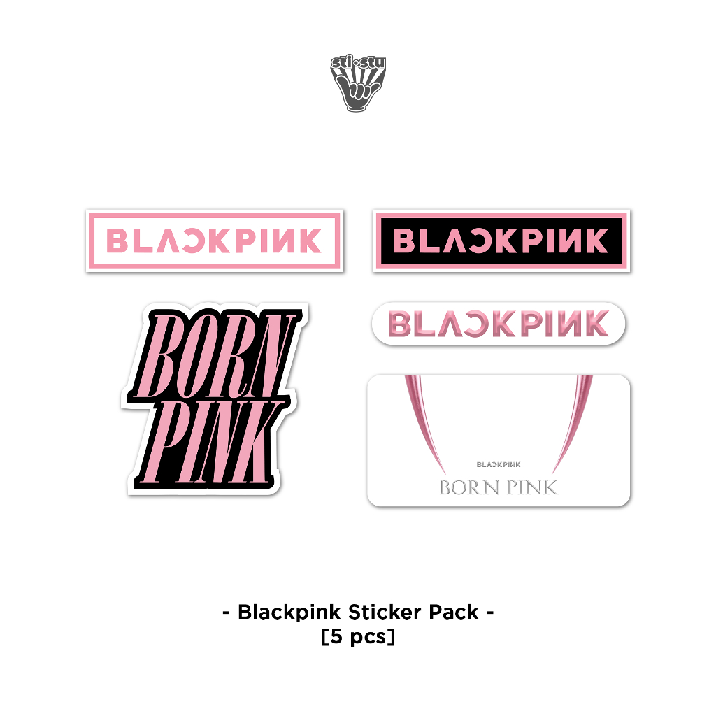 

Sticker Pack Blackpink | Sticker Kpop | Sticker Band | Sticker Vinyl | Blackpink Sticker Pack - [5 pcs]