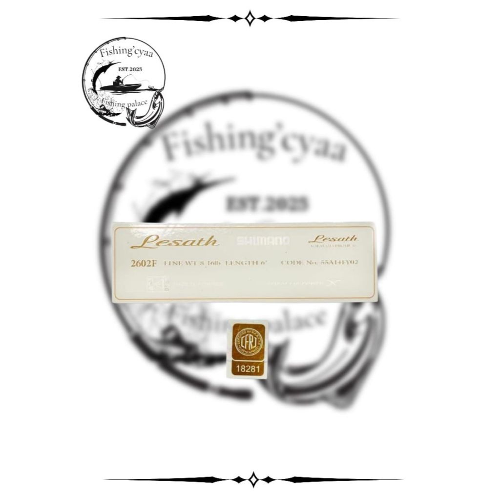 Sticker decal joran Shimano Lesath GSI