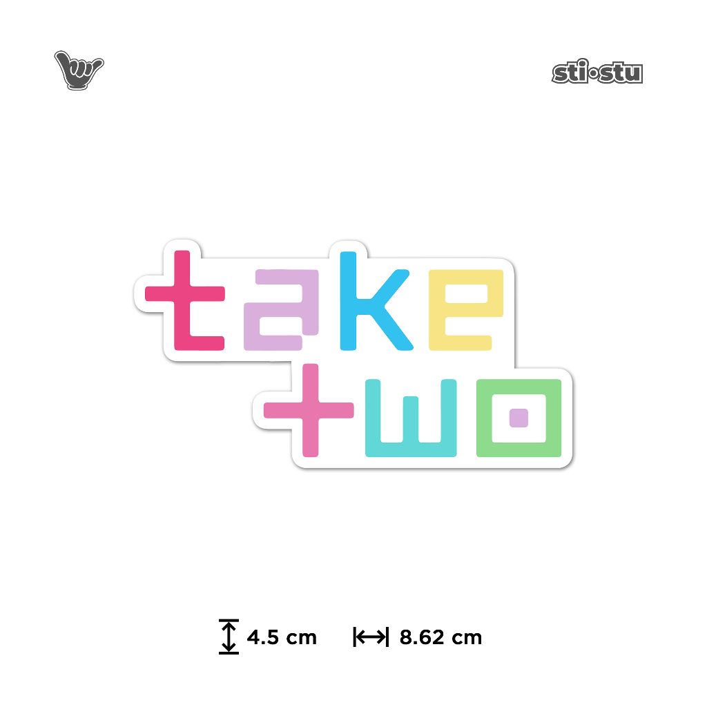 

Sticker BTS - Take Two | Sticker Kpop | Sticker Band | Sticker Vinyl