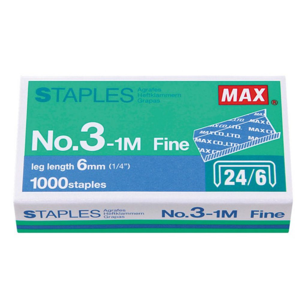 

MAX Isi Staples No.3 atau 24/6