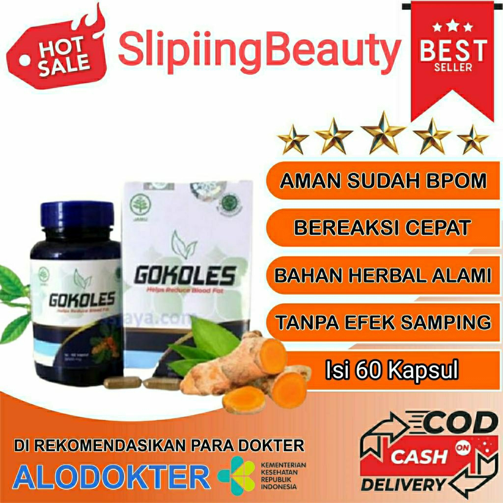 Gokoles Herbal Obat Kolesterol Kesemutan Terbaik