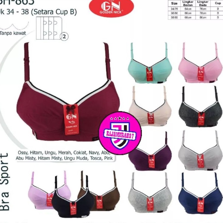 Hot  BH Golden Nick sport 863  Bra Golden Nick  Bh golden nick  bh sport golden nick