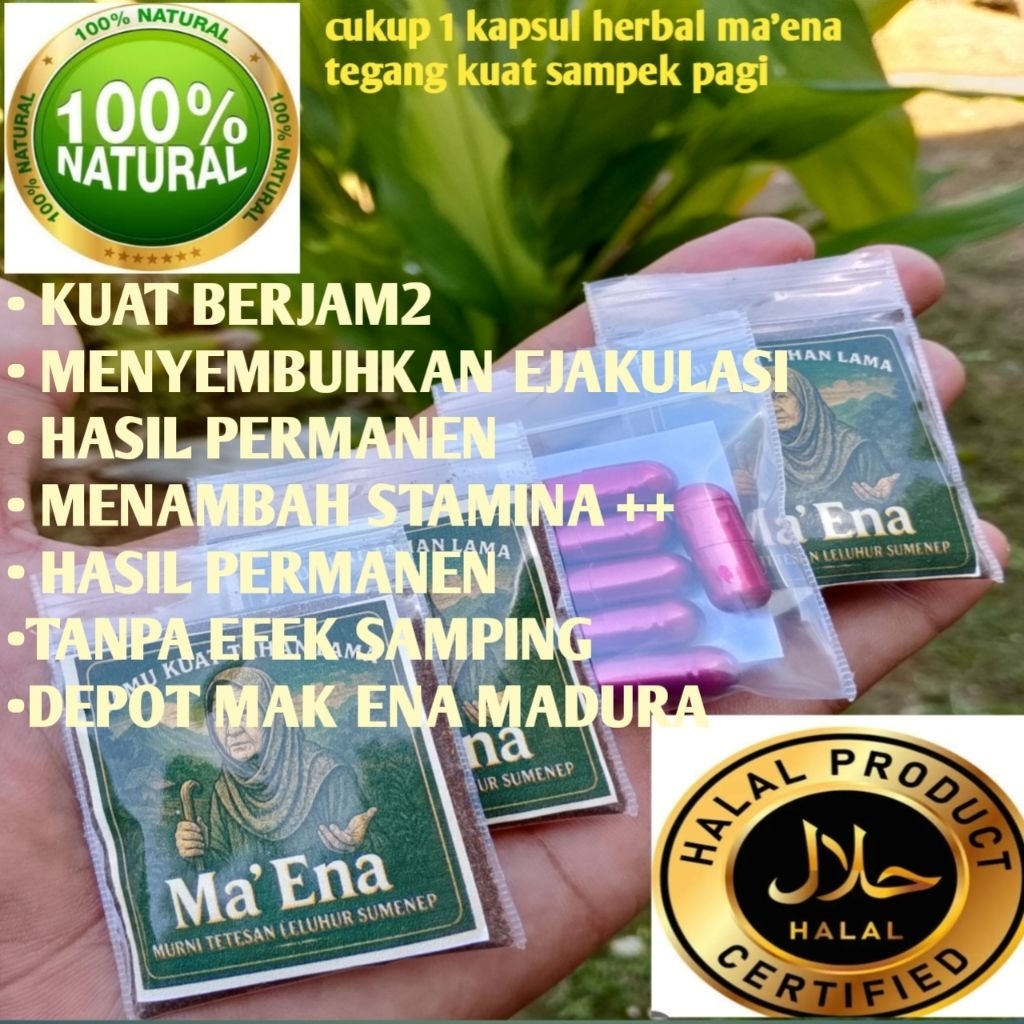MAK ENA MADURA RAMUAN HERBAL OBAT KUAT PRIA TAHAN LAMA STAMINA PRIA TERBAIK TAHAN LAMA paling ampuh 