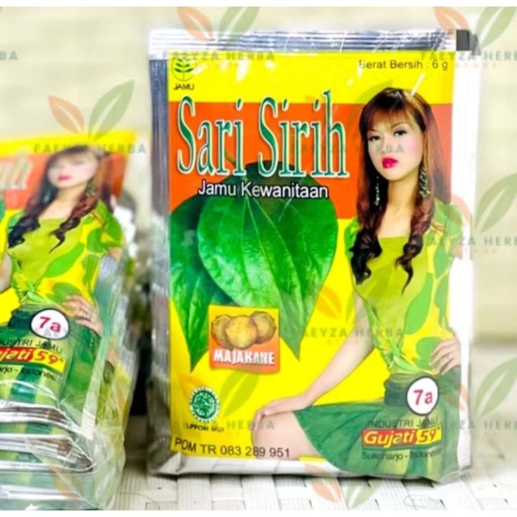 

Jamu Sari Sirih Serbuk Gujati [10 Sachet]