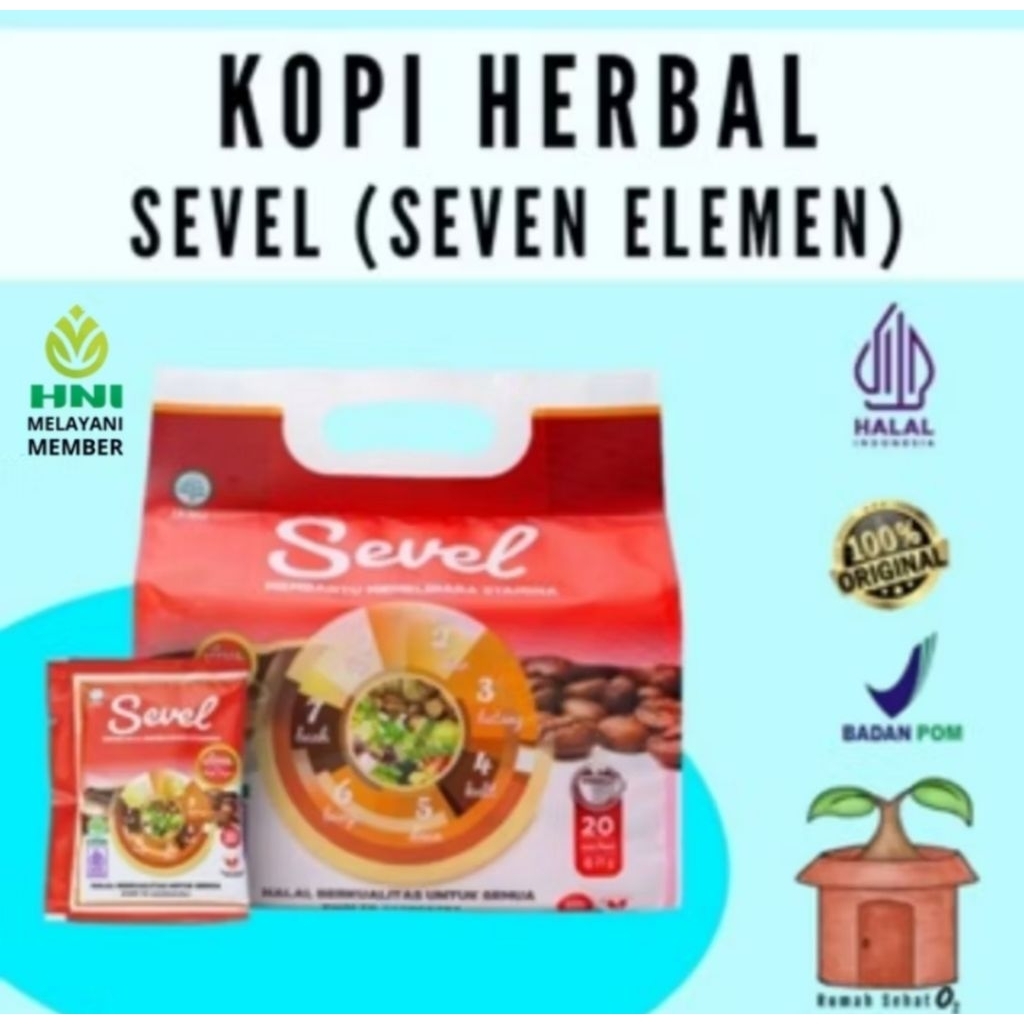 

Kopi Sevel HNI HPAI (isi 10 Sachet)
