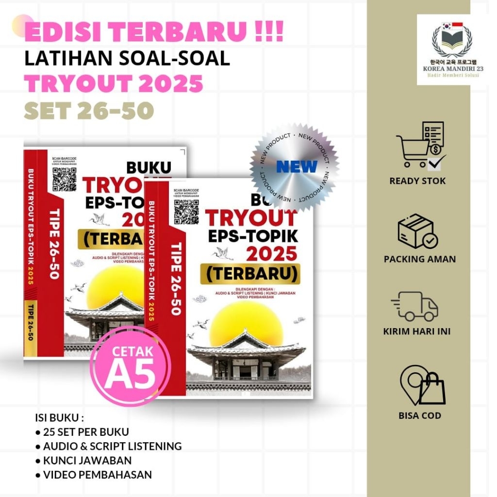 tryout eps topik 2025 (SET 26-50) dilengkapi video pembahasan