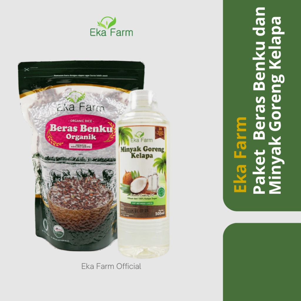 

Eka Farm - Paket Bundling Benku Dan Minyak Goreng Kelapa