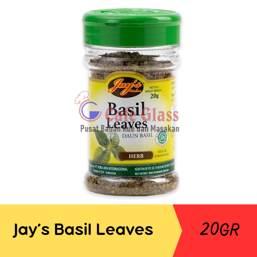 

Jay's Basil Leaves / Daun Basil Kering-20GR