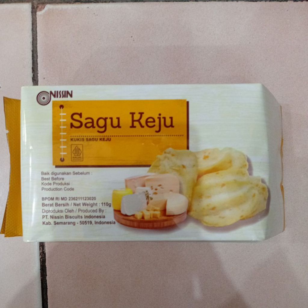 

Kukis Sagu Keju 110gr 1 Bungkus